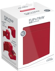 Ultimate Guard - 133+ Flip'n'Tray Xenoskin - Monocolor Red